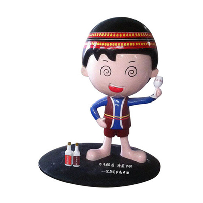 Figurine игрушки куклы изготовленных на заказ скульптур стеклоткани крытый декоративный