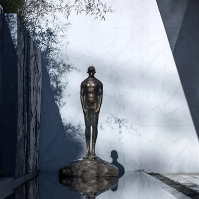 Художники бронзовой скульптуры стиля человека статуй сада мыслителя бронзовые подгоняли