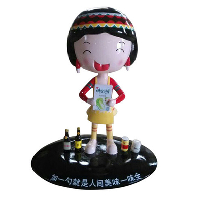 Figurine игрушки куклы изготовленных на заказ скульптур стеклоткани крытый декоративный